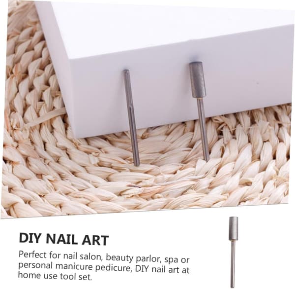 Slibehoveder til neglekunst i wolframstål Effektivt manicuretilbehør