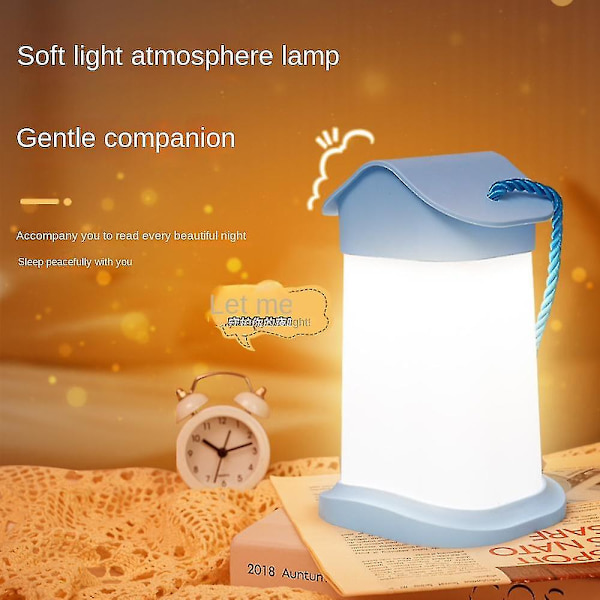 LED-lampa för ögonbeskydd, skrivbordslampa med laddning för studenter, USB-beröringsdimmer nattlampa