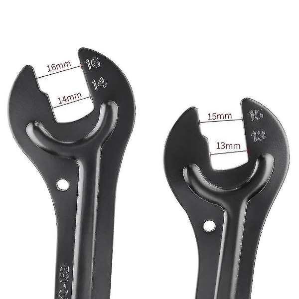 Bike Hand 2-pack Cykelkonmutternyckel Navnyckel Cykelreparation