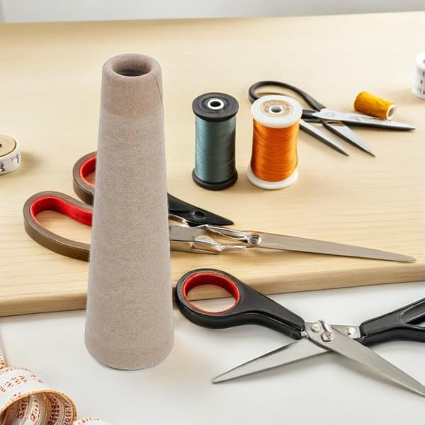 12 stk DIY Garnvinderør Strikkemølle Spoler Tykke Pappspoler