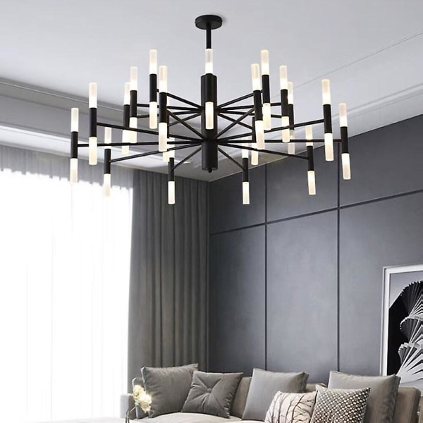 LED-Hänglampor 30-lampig Vardagsrum 39\" Chandelier Frostad