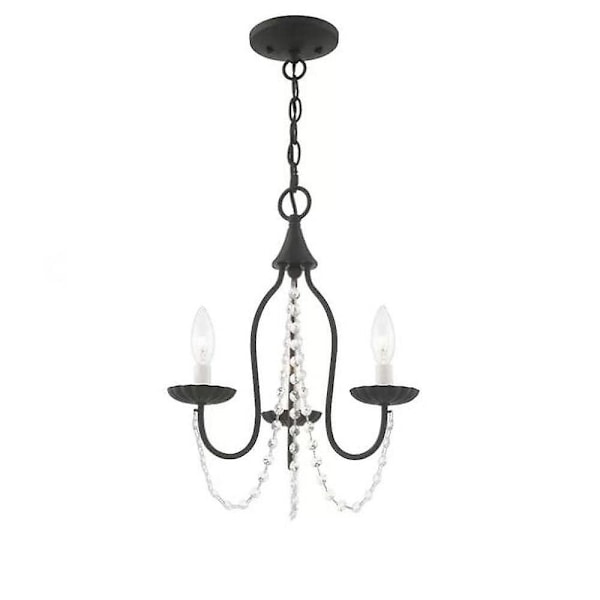 33 cm Enkelt Design Lysekrone Metall Mini Tradisjonell