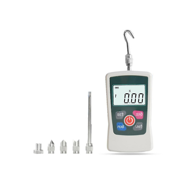 Lille Digital Tryk-Træk Kraftmåler Bærbar Dynamometer Måler Zmf-2-500n Trækprøve Kilogram Træk