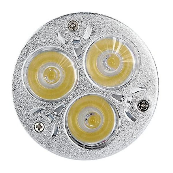 10 stk. 6 W LED Spotlight 400 Lm GU10 E26 E27 3 LED Perler