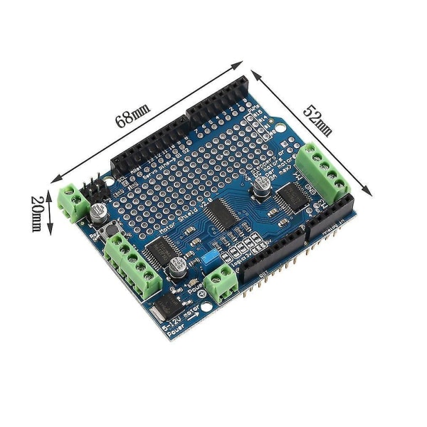 Sininen Moottoriaskelmoottorin Servo Robotti Shield Arduino V2 Pwm