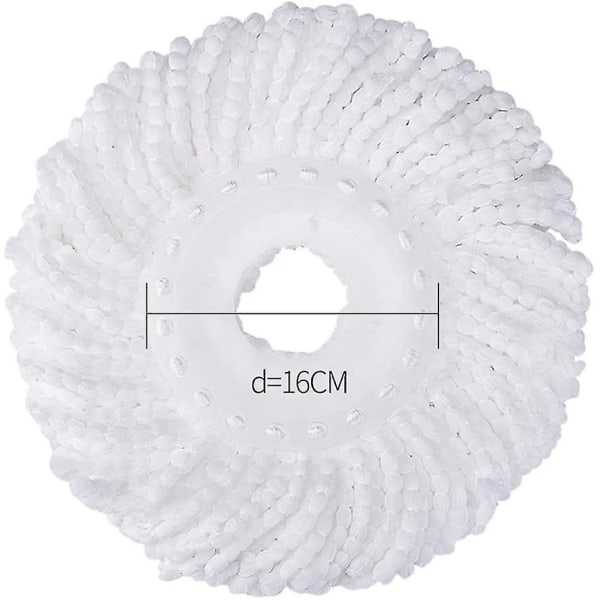 3-pakks mopphode-erstatning for Hurricane Spin Mop