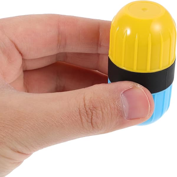 Musiknoderulle 6-linjers og 5-linjers nodesystem plaststempel