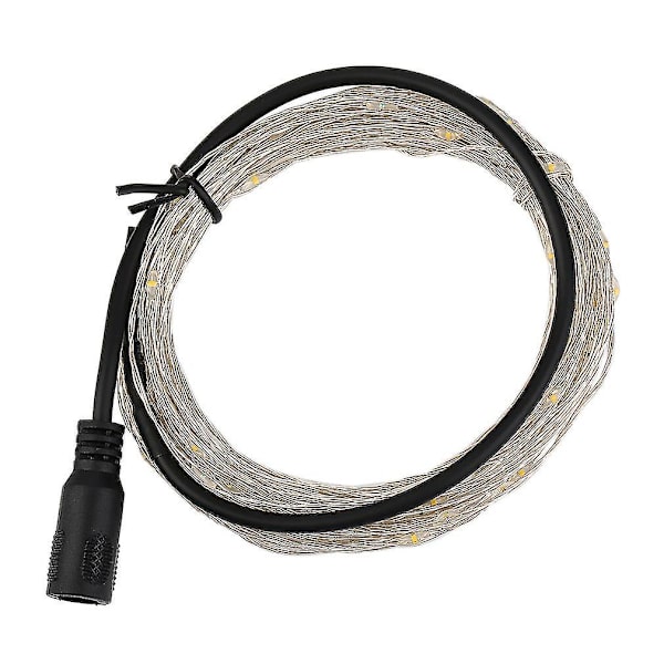 10m 100LED Silvertrådsträng Ljuslykta 12V Fest