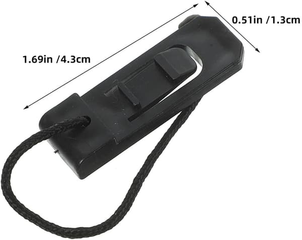 8 stk. Paddleboard Finneclips Erstatning Sort Paddleboard Finneklemme Spænde Separator