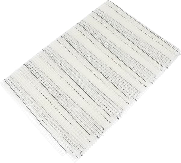Teppeproduksjon Nettingduk med rutenettlinjer for DIY Teppekroking, Teppegarnmateriale