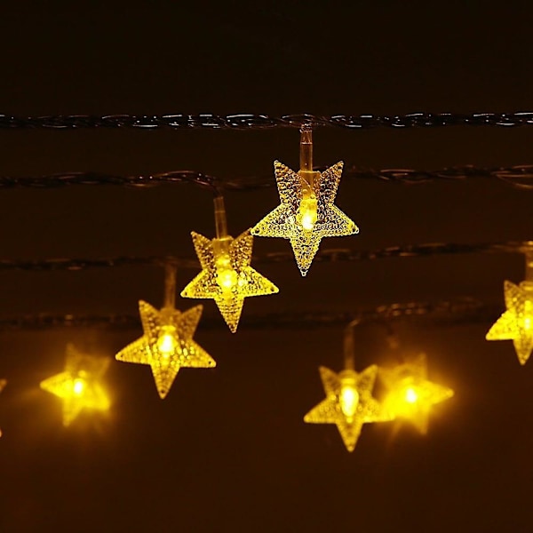 Ramadan Eid-lampor 5m Stränglampor 20LED Solcellsdrivna