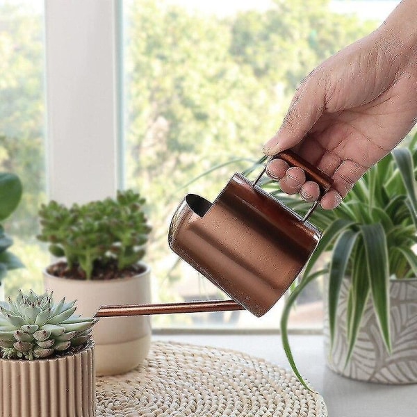 300ml Elegant Cylindrisk Kande i Rustfrit Stål