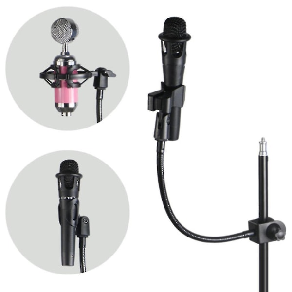 Fleksibel Gooseneck Mikrofonstativ Med Stativ For Radiokringkastingstudio, Live Utstyr