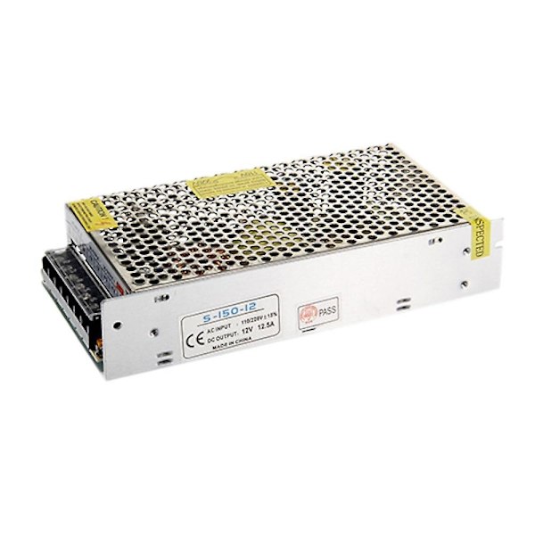Ac110v-220v Dc12v 12.5a Kytkentävirtalähde 150w Led-ohjain