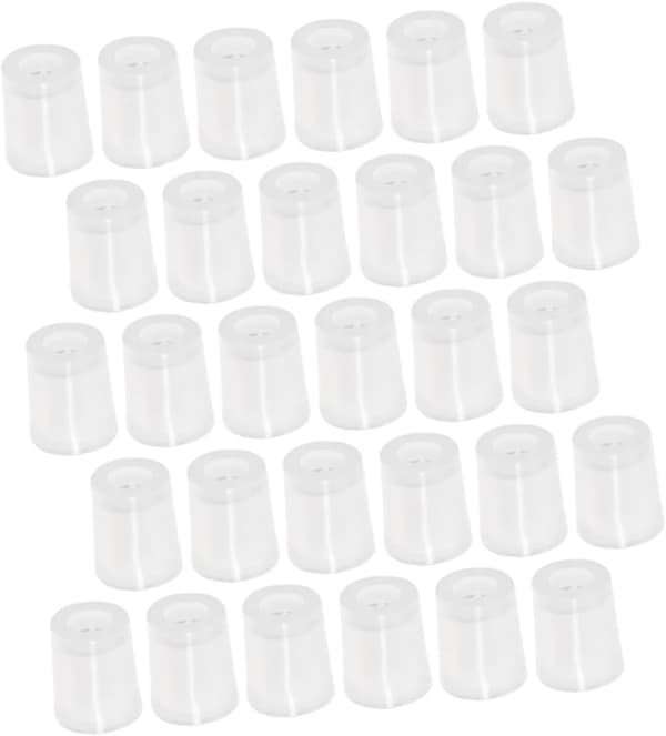 30 st påfyllningsbar parfympumpadapter för resebruk Lättviktsvätskedispenser i plast