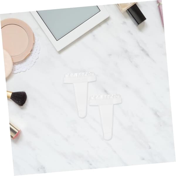 2 st återanvändbara silikonögonfransmallar för enkel ögonmakeup, ögonmakeupassistent