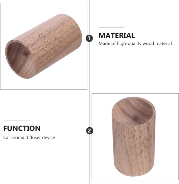 3 stk. bil essensiell olje aroma diffuser dekor for bilinteriør bruk aromaterapi tre diffuser