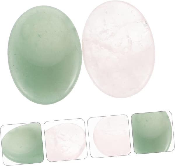2 st Ansiktsmassage Sten Jade Skrapbräda Ansiktsskönhet Gua Sha Massager Verktyg