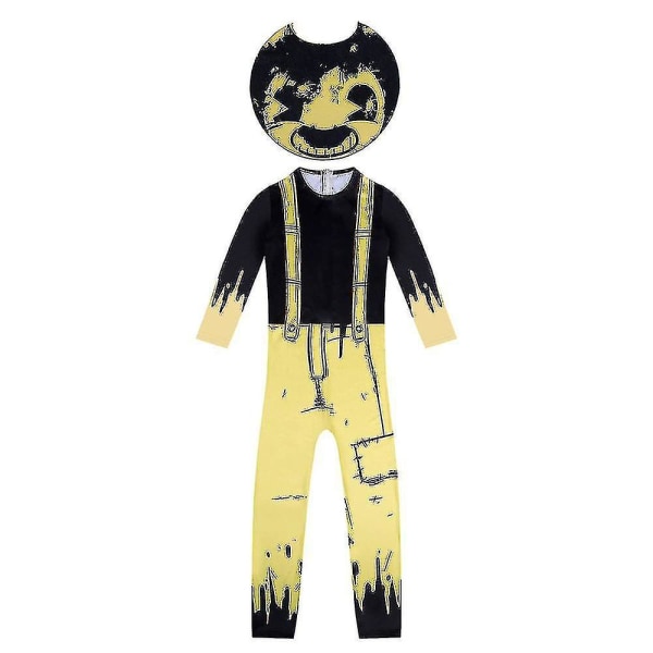 Bendy And The Ink Machine Kostume Børne Fancy Outfit 11-12 Years