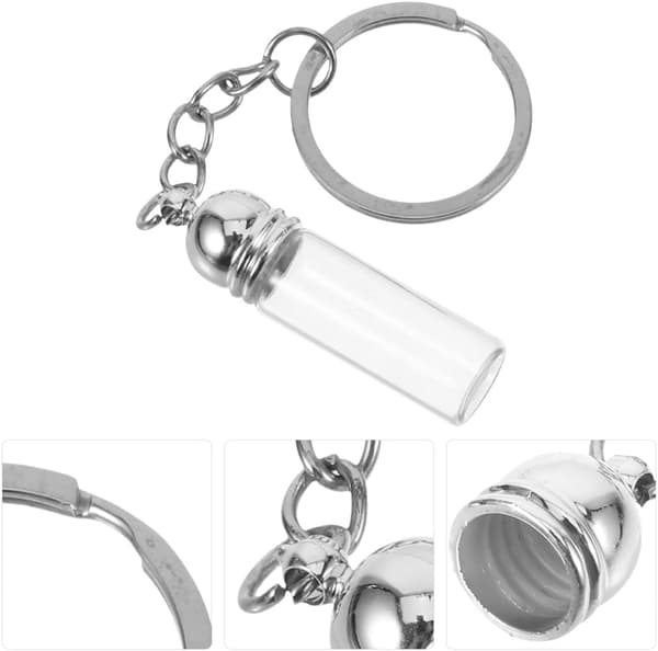 6 st glasflaskor små parfymflaskor glas med unik design minimalistisk look elegant hantverk