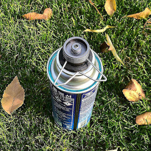 Camping Grill Gasskomfyr Adapter, Bærbar Aluminium Legering Stabil Holder