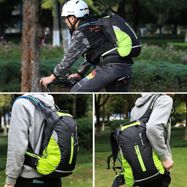 16l Sykkelryggsekk Pustende Mtb Sykkelryggsekk Skulderryggsekker Green