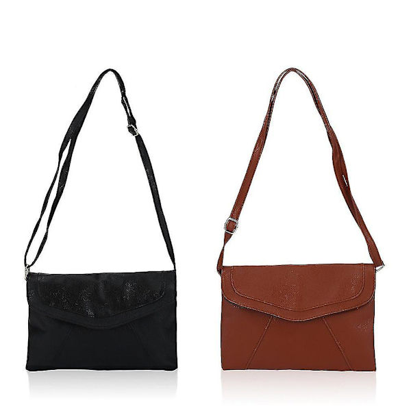 PU-läder Dam Messenger Bag Small Diagonal Shoulder