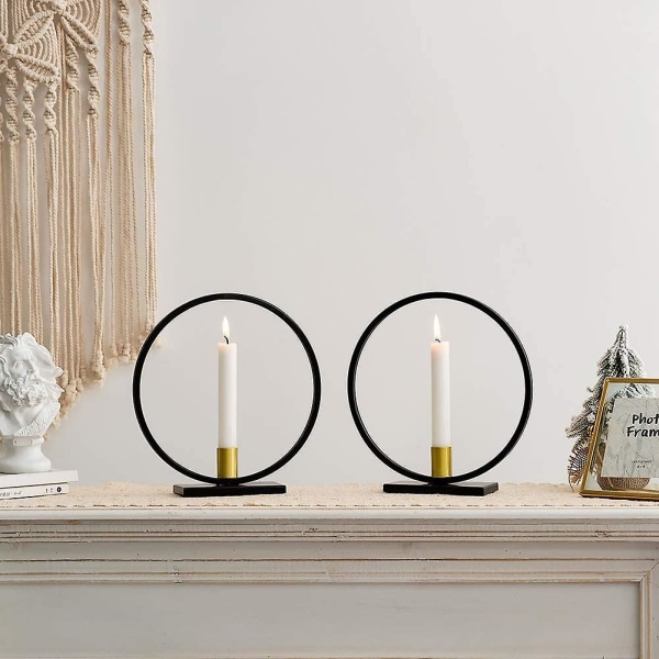 Kynttiläkartio kynttilänjalka, Geometrinen kynttelikkö ruokapöydän kynttilän keskiosa