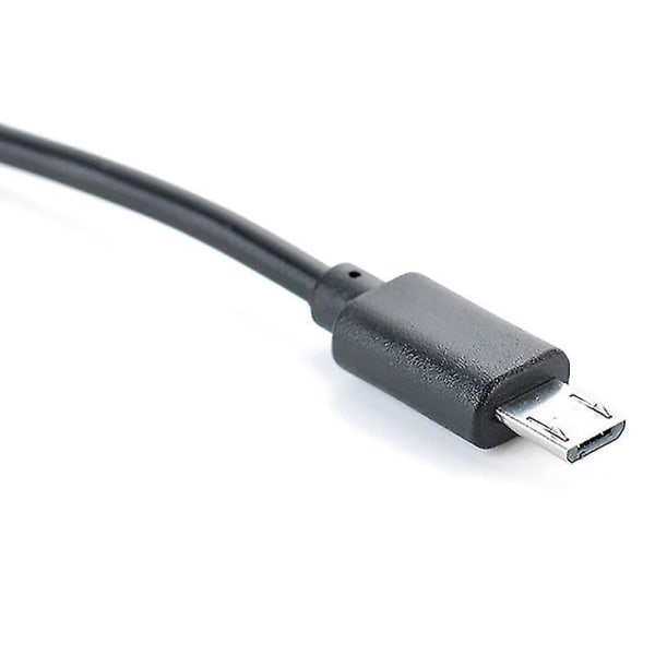 Typ C Usb-c till Micro Usb Kabel Micro B Usb Typ C Sladd Hane till Hane Datakabel 1M