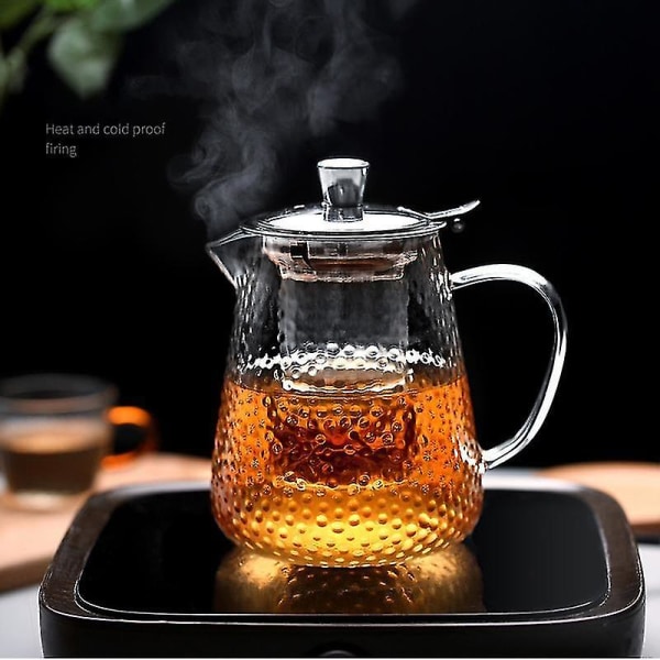 Lasinen teekannu, lämmönkestävä korkealaatuinen vedenkeitin