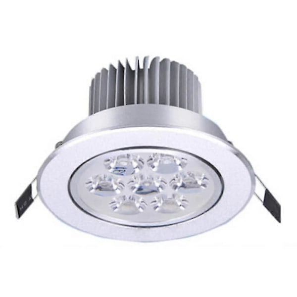 1 stk 7W 7LEDs Enkle å installere nedfelt LED taklamper LED Downlights Varmt hvitt  85-265V H
