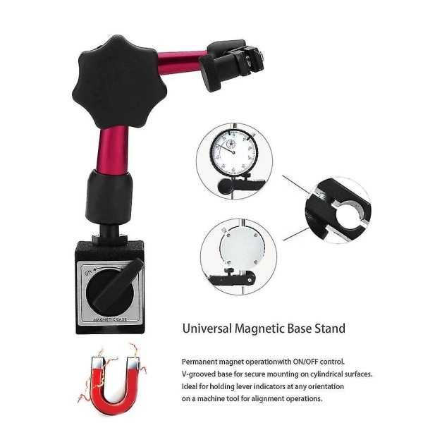 Universal Fleksibel Magnetisk Metal Base Holder Stander