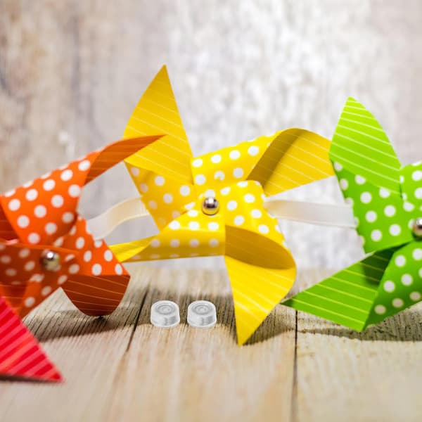 100 stk. mini-drejekuglelejer til smykkefremstilling, DIY vindmølle-drejelejer, drejebaser
