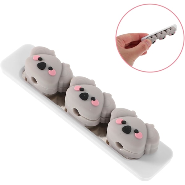 Allsidig Datakabelorganisator Magnetisk Kabelhåndtering Ladekabelholder Klips for Skrivebord Kontorbruk