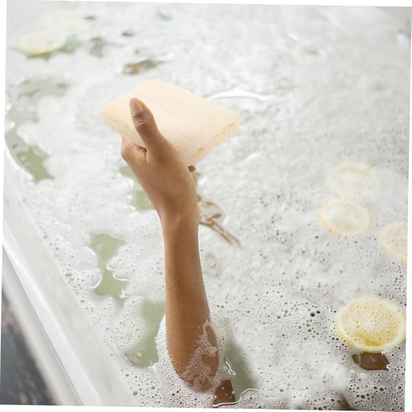 Luffa Badborste för Dusch Exfolierande Naturlig Badskrubb för Badrumsbruk