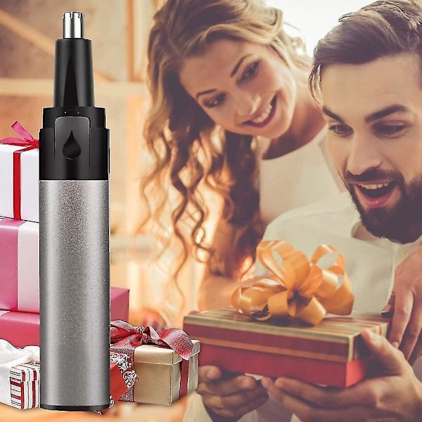 Ammattimainen korva- ja nenäkarvatrimmeri, USB-ladattava