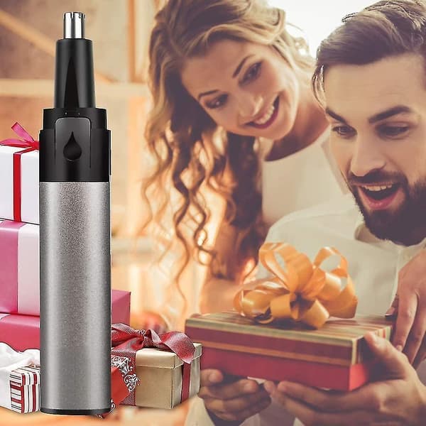 Professionell Öron- och Nästhårstrimmer, USB-laddningsbar
