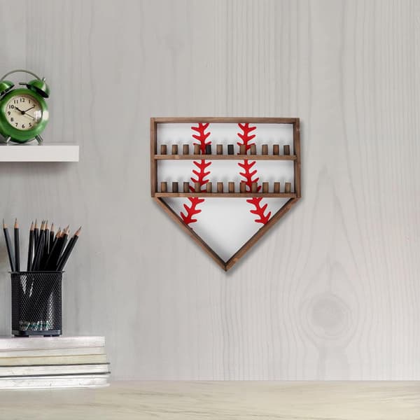 Træ Champion Ring Display Etui til Baseball Ringe og Medaljer Display Alsidig Anvendelse