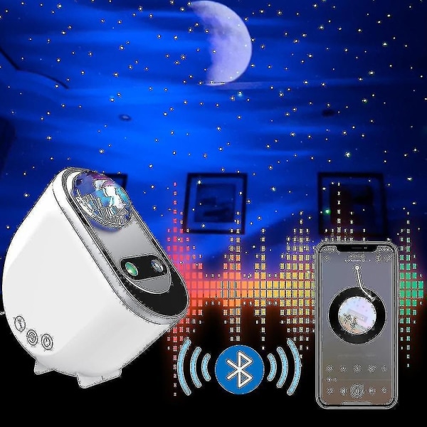 Northern Lights Star Projector, Aurora Projectors Galaxy Star Projector 6 White Noise Starry Sky Moon Lamppu