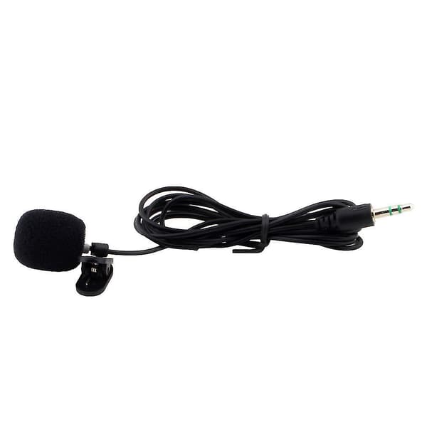 Kannettava Mini 3.5mm Solmiolavalier-mikrofoni