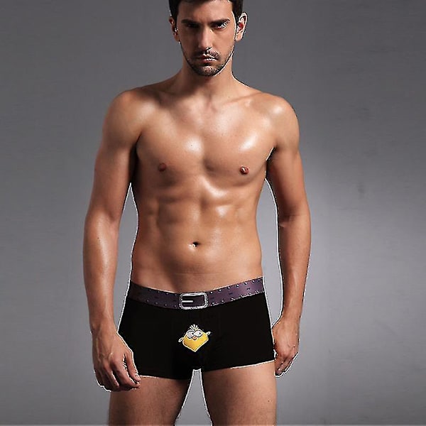 Bloom The Love Miesten Alusvaatteet Bambu Cartoon Boxer Alushousut
