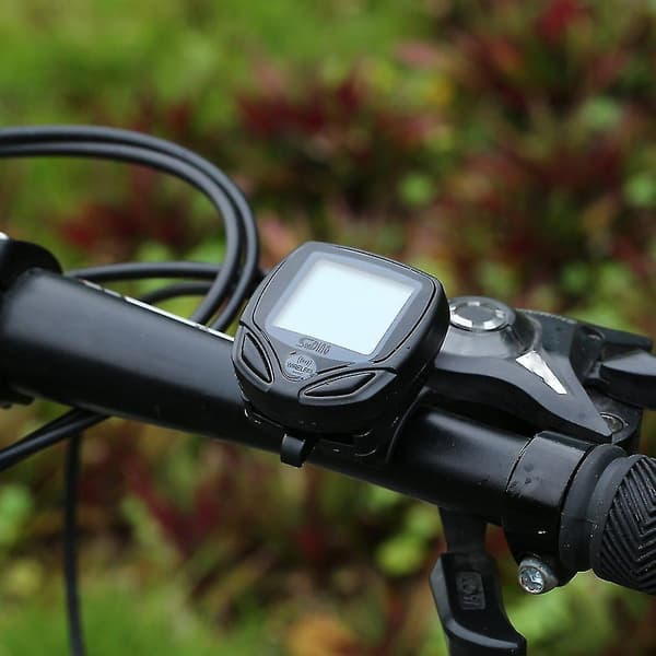Trådløs LCD Sykkelcomputer Sykkelmåler Odometer