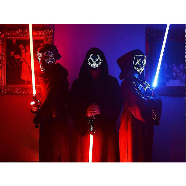 RGB Metall Ljussabel 12 Färger 5 Ljudblixt Leksak E11argbblack E08rgbblack