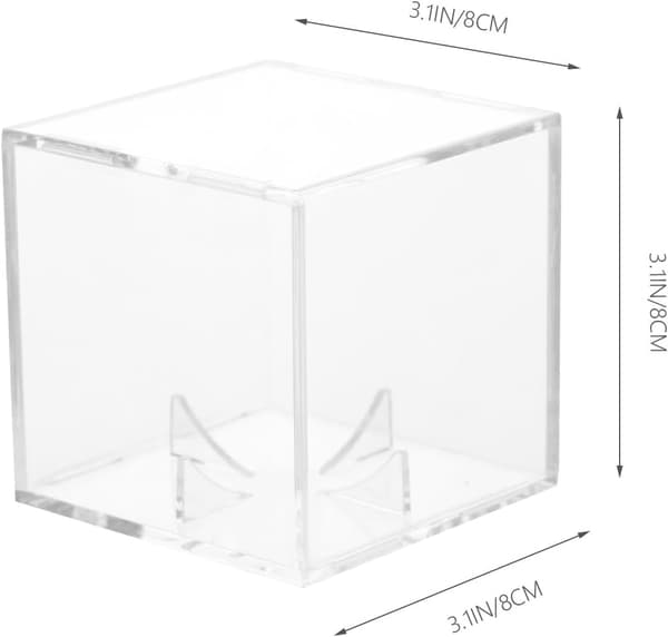 Baseball Display Box Desktop Baseball Case Opbevaringskube til memorabilia-samleobjekter Display i sportssamlinger