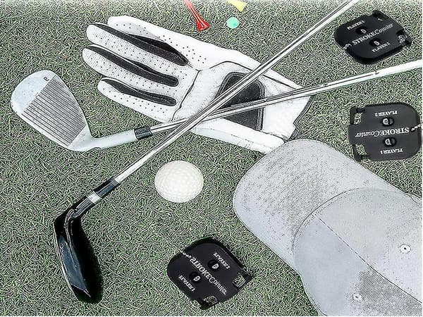 3 stk. Golf Scoreteller, Golf Hitteller, Slagteller, Scoreteller