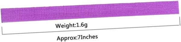 20 st elastiska pannband för barn och bebisar, 1,5 cm stretchiga hårband