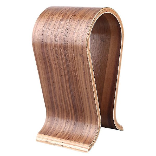 U-formet Hodetelefonstativ i Tre, Universal
