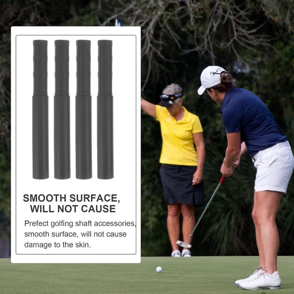 4st utbytbara golfskaftförlängare i kolfiber, lätt putter