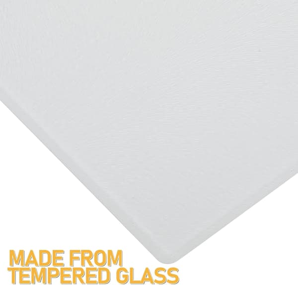 Skärbräda i härdat glas rektangulär 0,2\" tjocklek värmebeständig stark multifunktionell