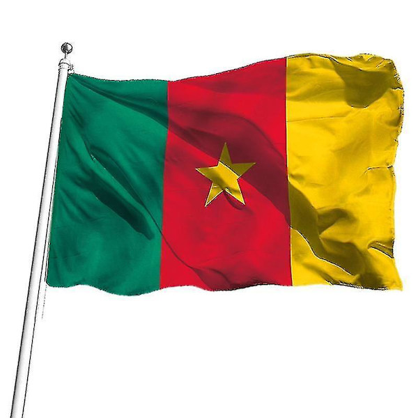 2023 Qatar Fodbold Cameroun Strengsflag